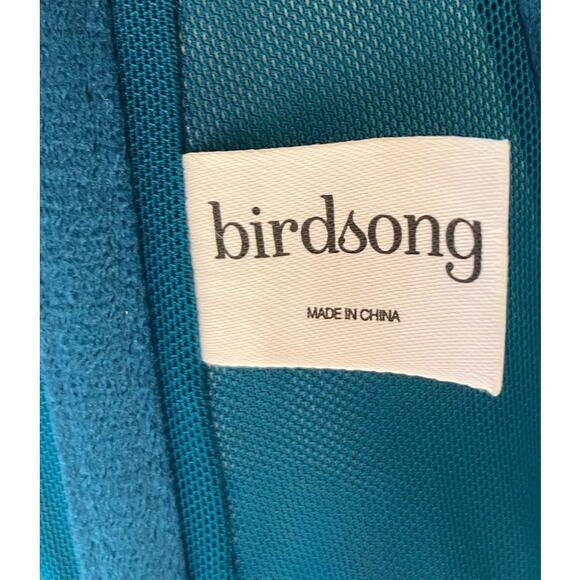 New Birdsong Tie Front Bikini Top Tide Pool 40H - Picture 8 of 9